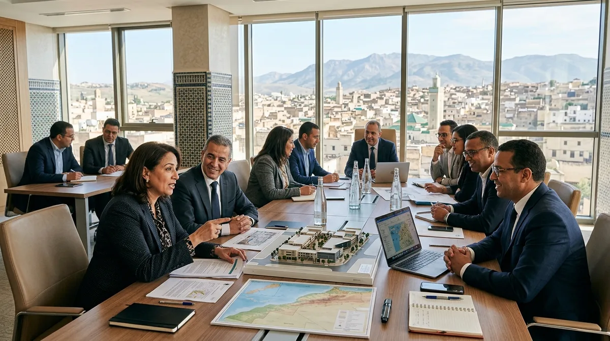Réunion professionnelle d'investisseurs marocains du monde avec les centres régionaux d'investissement au Maroc