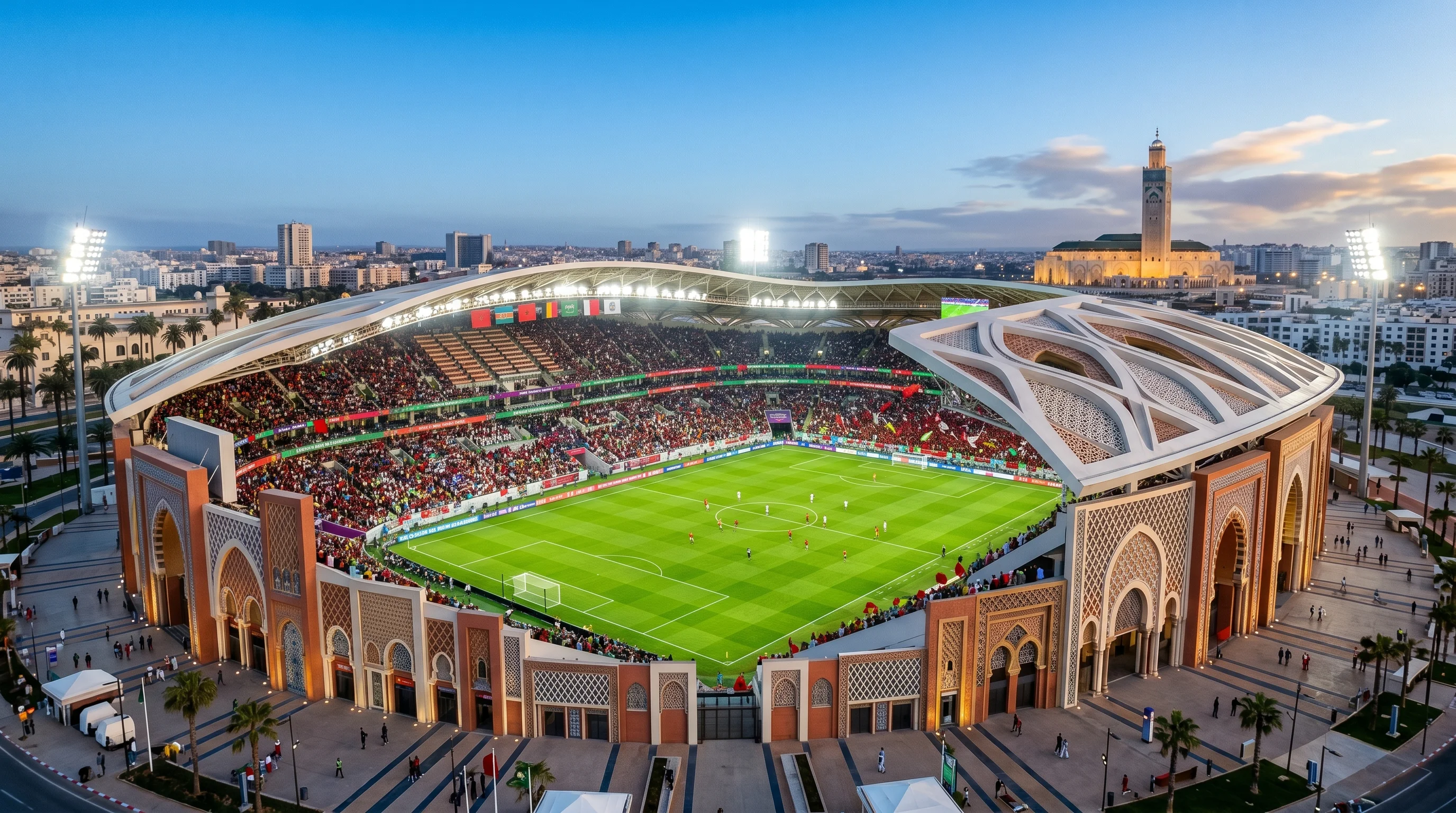 Morocco 2030 World Cup stadium architecture and venues concept